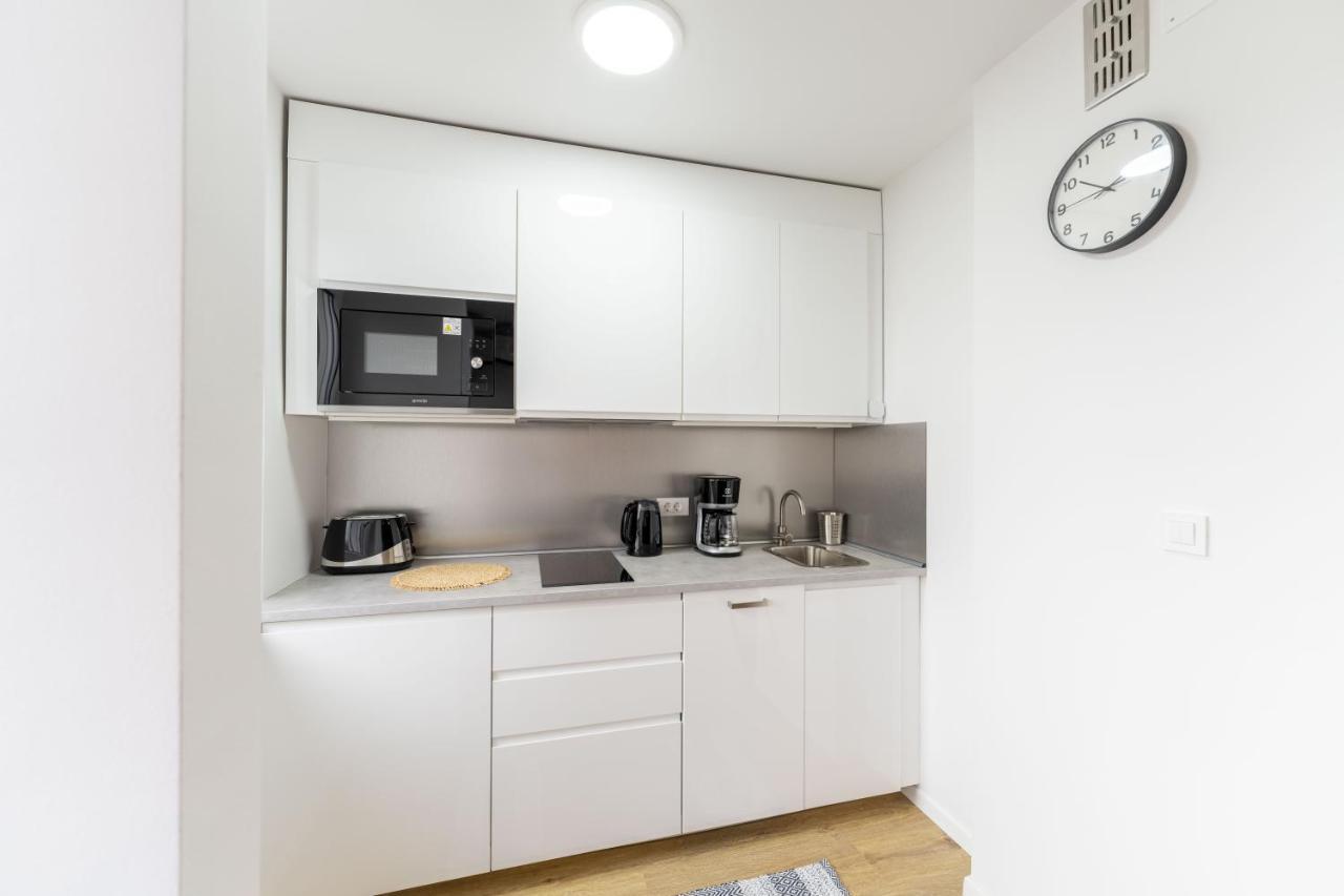 Elegant Tour As Studio Gilly With Open Views And A Balcony In The Center Laibach Exterior foto